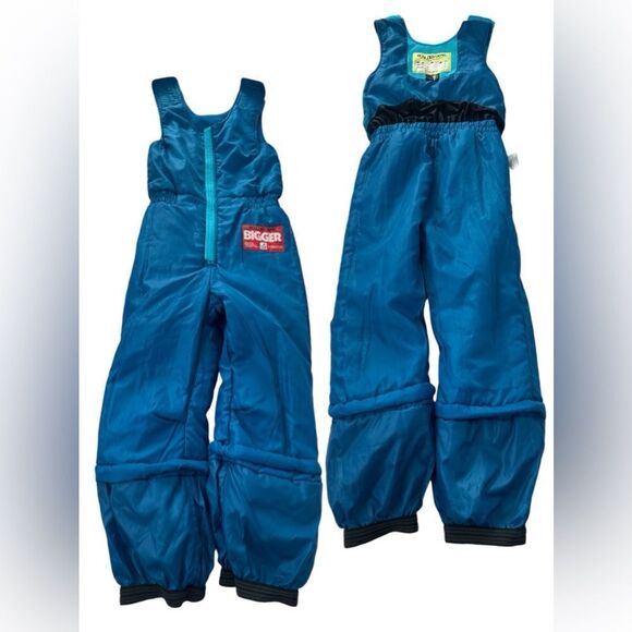 BOULDER GEAR Youth Kids Winter Snow Ski Bib Overalls Snowsuit Pants $98 Size 7 - Picture 10 of 16